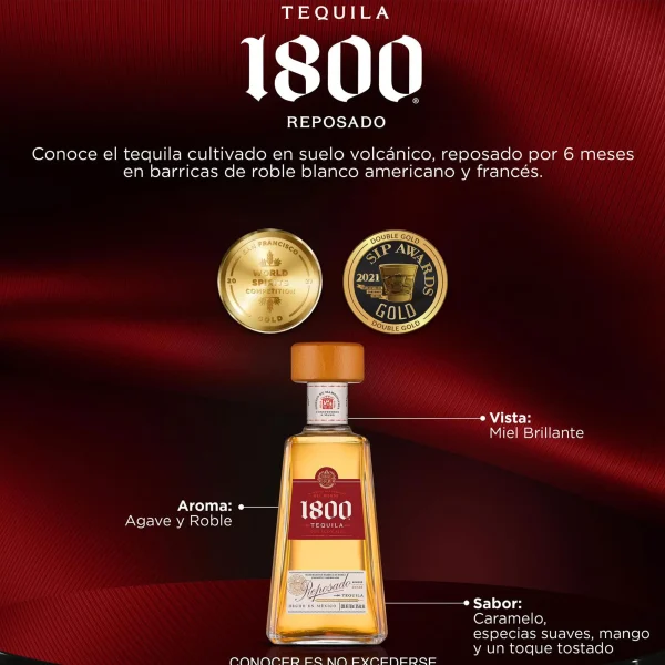 1800 Reposado - Imagen 5