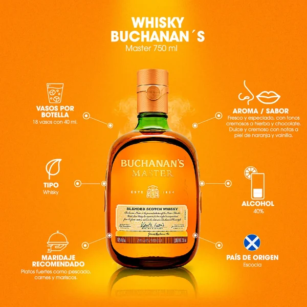 Buchanan's Master Blend - Imagen 3