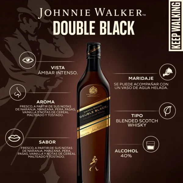 Johnnie Walker Double Black - Imagen 2